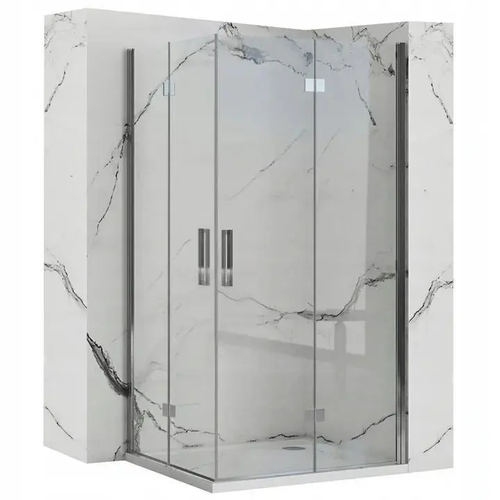 REA Sprchová kabina Molier Chrome Double 90x90 KPL-K6372