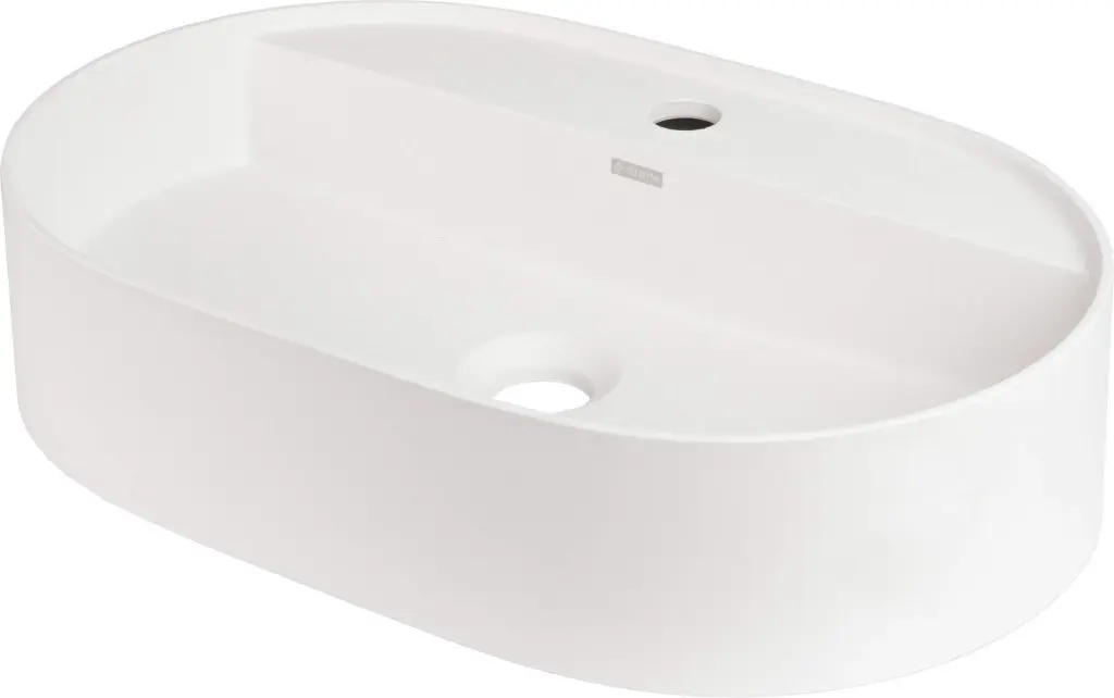 Deante Umyvadlo na desku Silia 55x35 cm - CQS AU6B, granit, alabastr