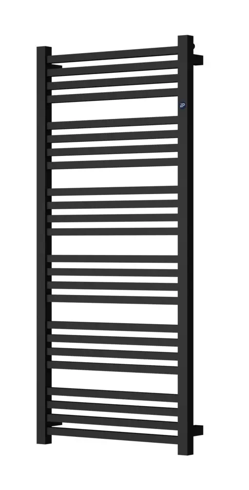 Instalprojekt Koupelnový radiátor STICK černá barva Barva Černá , Doporučená topná tyč (W) 600, Rozměr A 50, Rozměr C 150, Skutečný rozměr radiátoru (v mm) 500 × 1480 mm, Typ připojení Středové 50 mm RADSTI501531SP