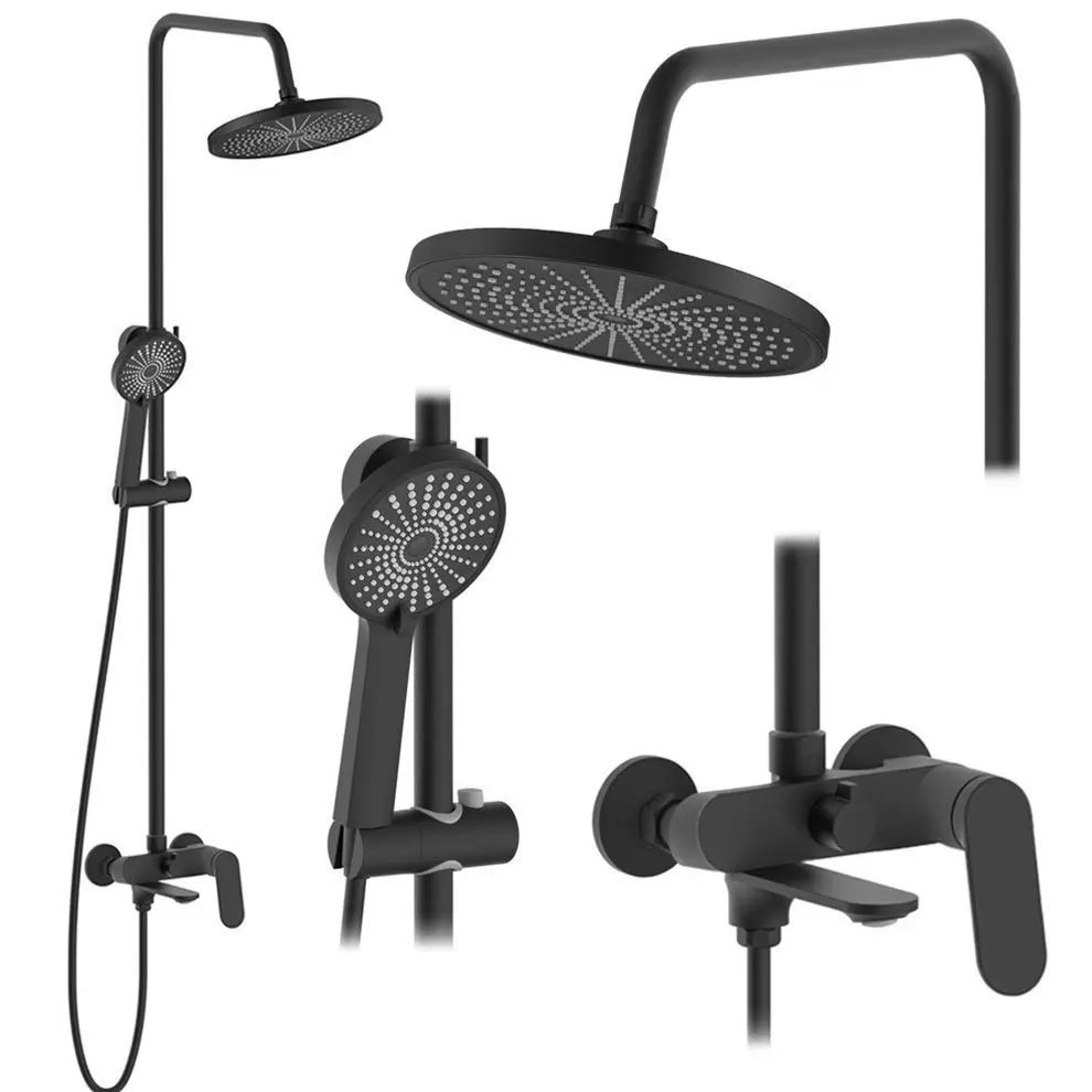 Sprchový set Rea Marco černá