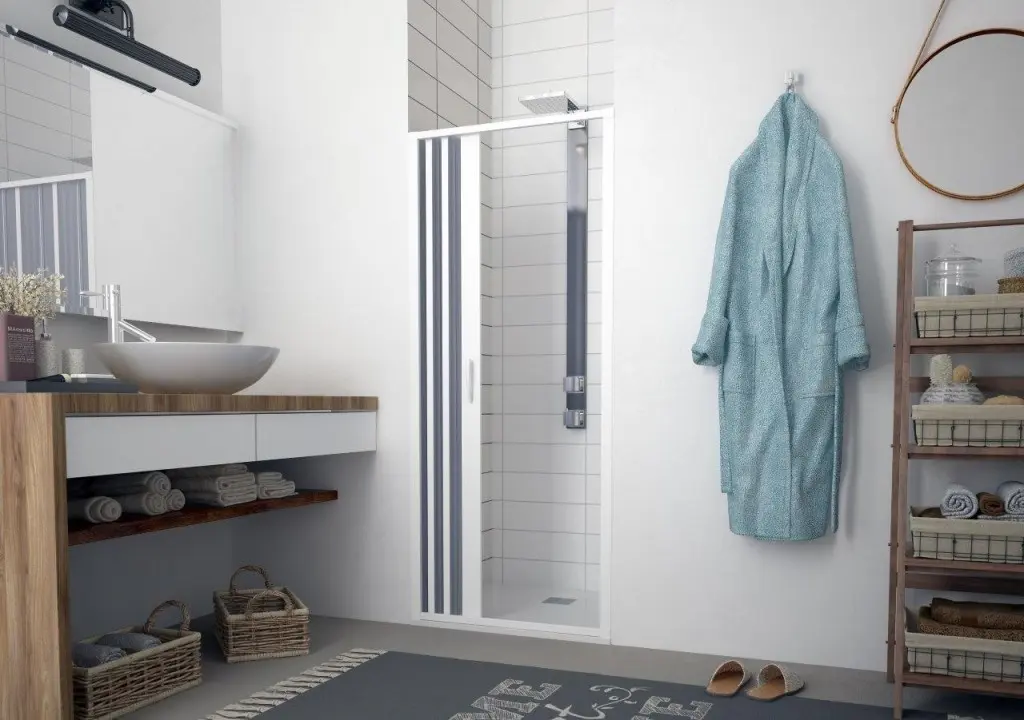 FORTE Sprchová zástěna FLEX MARTE NEW Rozměr A 60 80, Rozměr C 185, Typ otevírání Zavírání na stranu OLBBXF120001