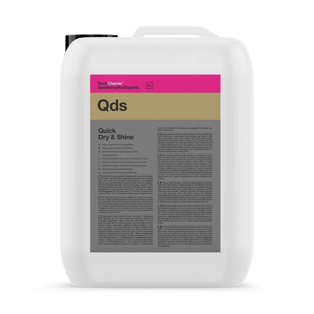 KOCH CHEMIE Sušič do mycí linky Koch Qds Quick Dry & Shine 10 l EG4473010