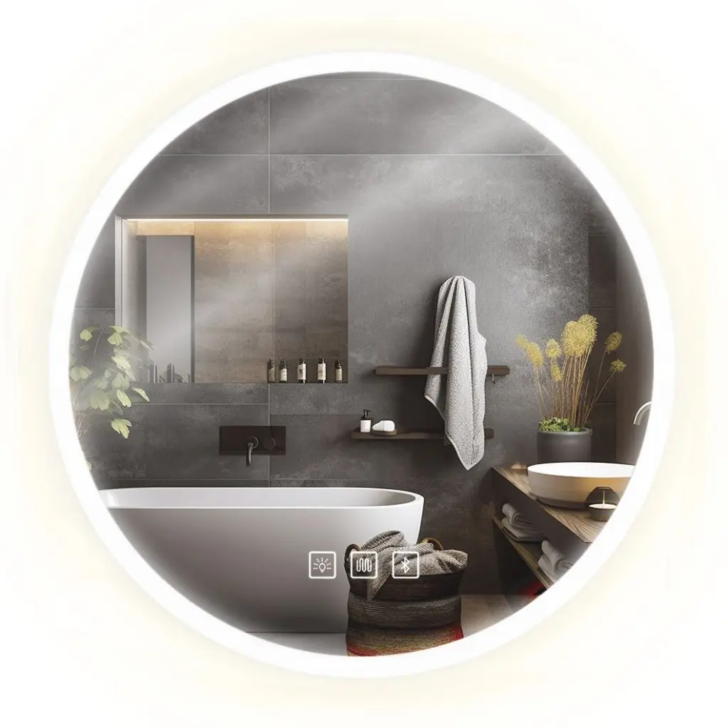 Rea Zrcadlo LED BLUETOOTH FFJ 80cm