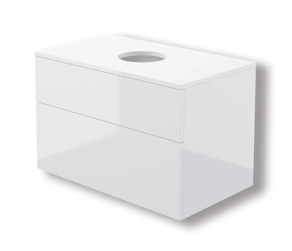 DEANTE Prizma MDF koupelnová skříň s deskou SDI_6B81