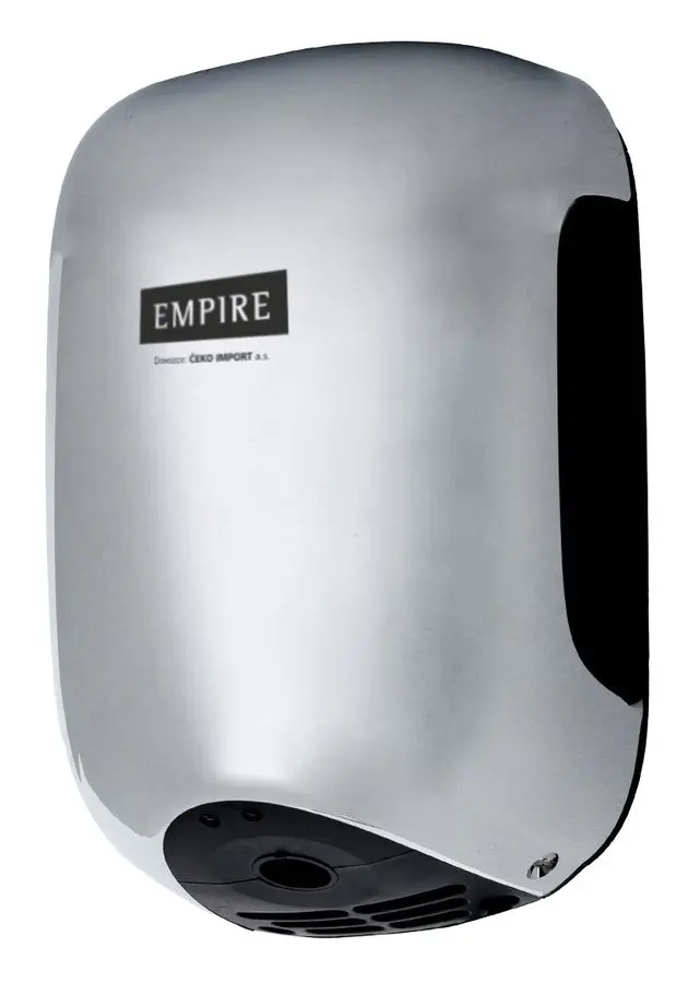 SAPHO EMPIRE COMPACTJET MINI bezdotykový tryskový osoušeč rukou 230 V, 900 W, 156x238x99,5, ABS plast, chrom 2856