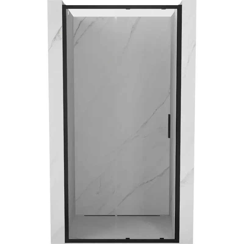 MEXEN Exo posuvné sprchové dveře 120, transparent, černá 8151-120-000-70-00