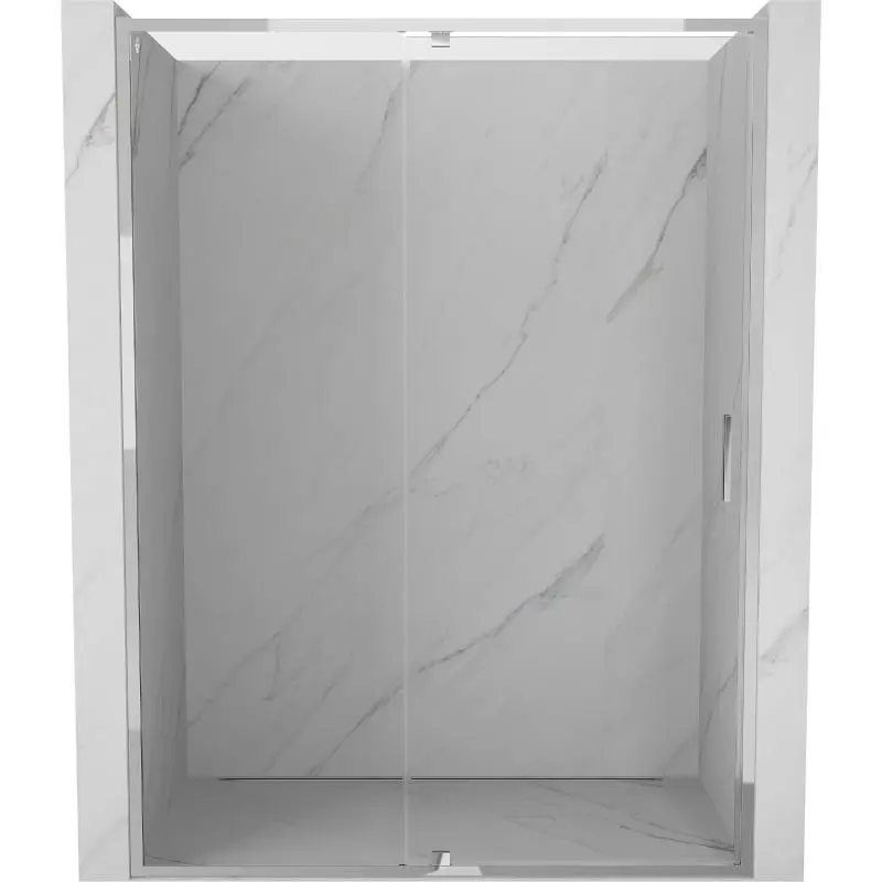 MEXEN Exo sprchové dveře křídlové 160, transparent, chrom 819-160-000-01-00