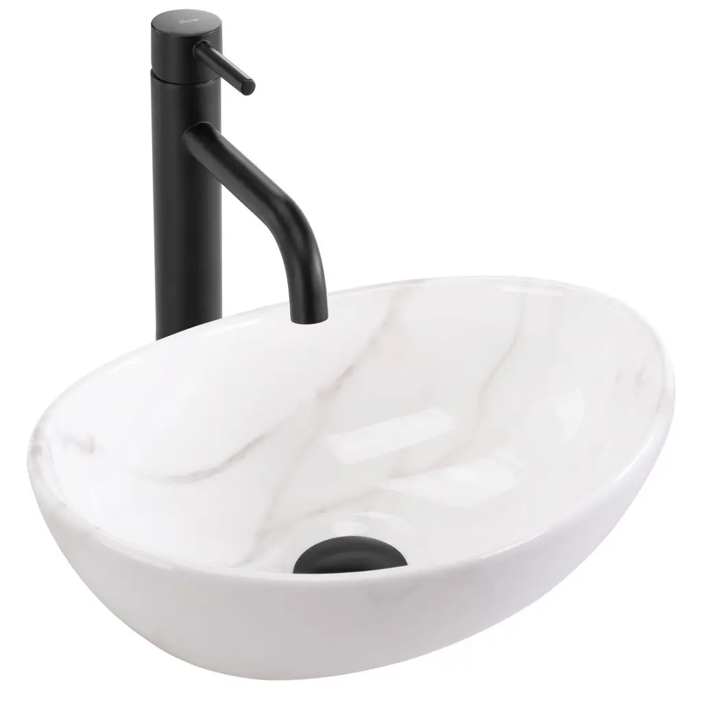 REA Umyvadlo na desku SOFIA Mini Cloudy REA-U9236