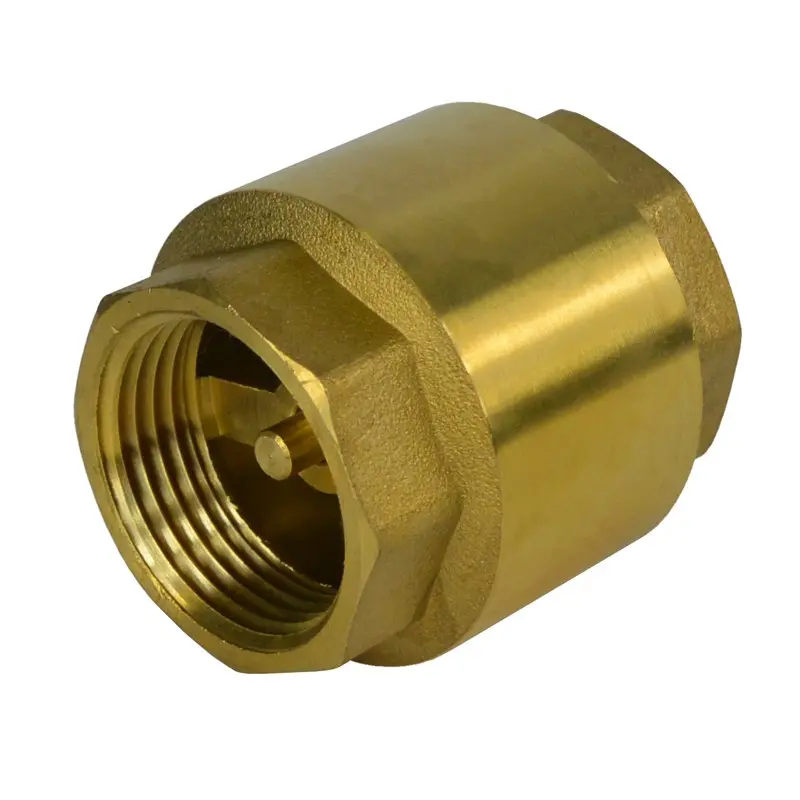 MEREO Klum Klapka zpětná, krátká, celomosazná 5/4" CR20K