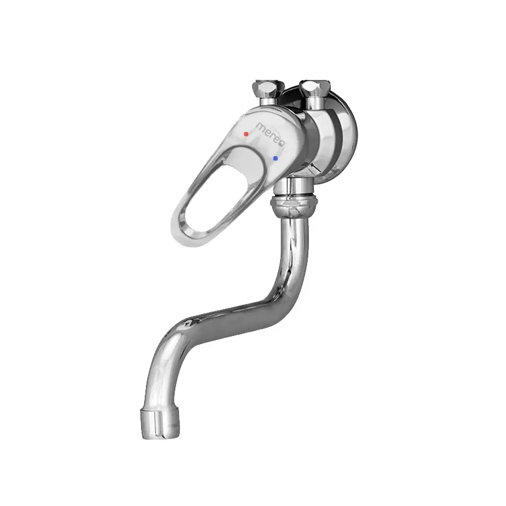 Mereo Dřezová nástěnná baterie s ramínkem 3/4" 300 mm, chrom CBE301021M