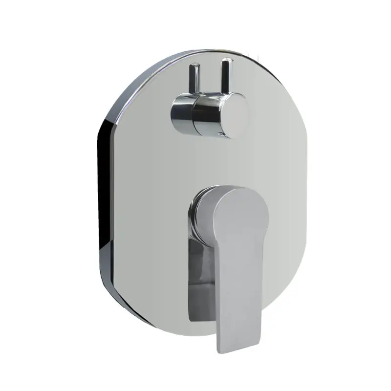 Mereo Dita - Baterie pod omítku pro 2 spotřebiče, s tělesem, chrom CBE60106DB