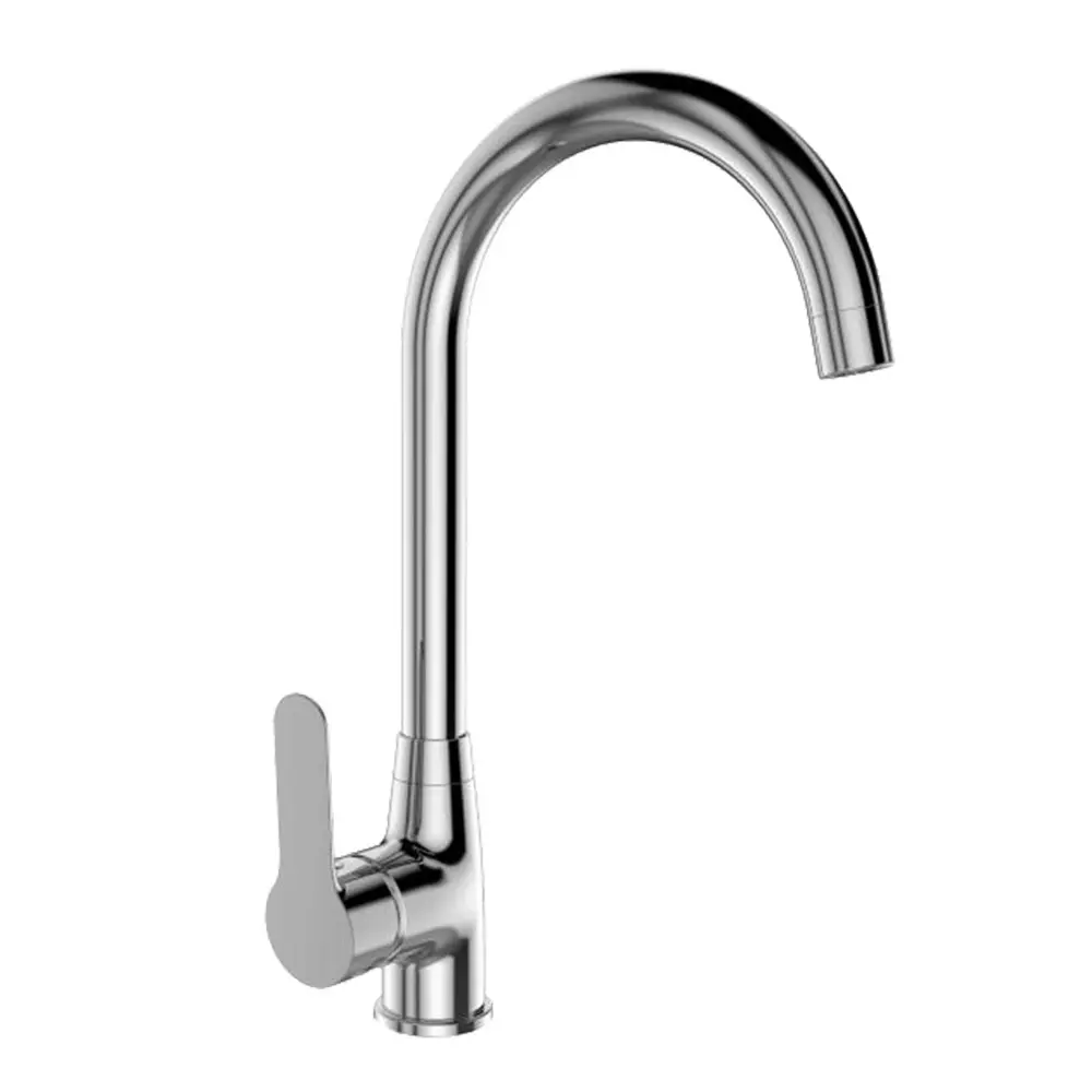 Mereo Dřezová stojánková mimoúrovňová baterie, Zuna,  s ramínkem nad pákou, výška 346 mm, chrom CB20104Z