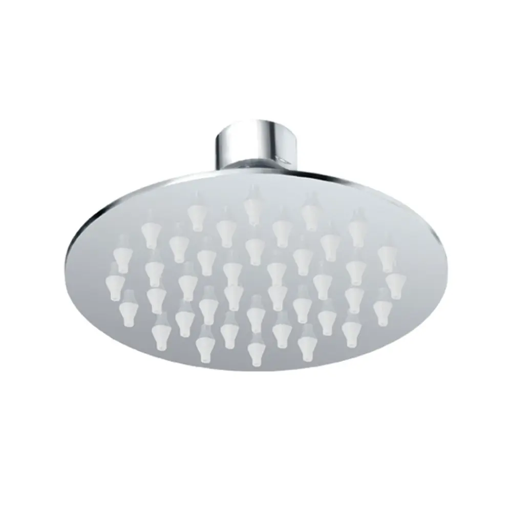 Mereo Talířová sprcha horní, Slim, kulatá, o 100 mm, s kloubem, nerez CB485M