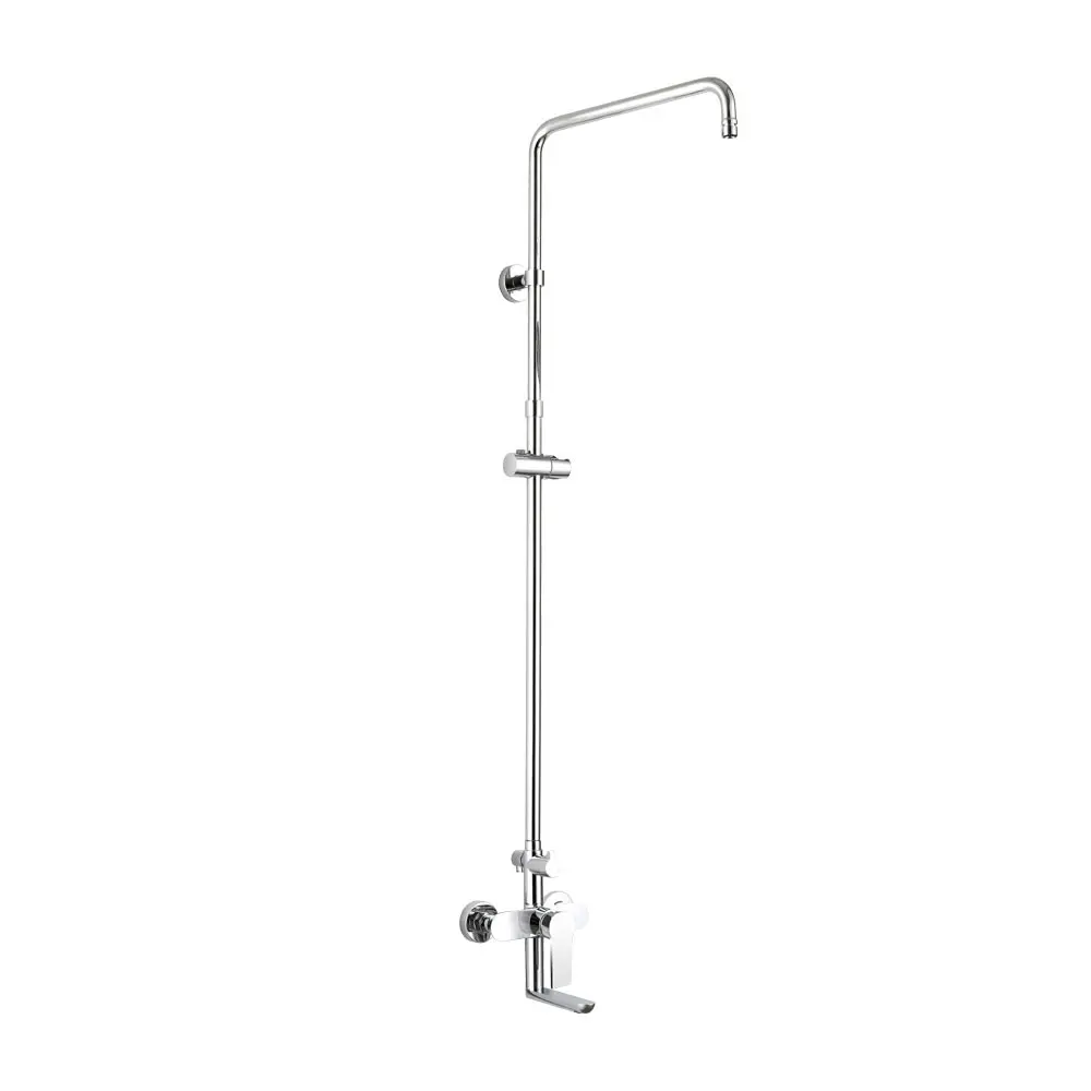 Mereo Nástěnná baterie Dita 150mm s otoč. ramínkem a tyčí pro ruční a talířovou sprchu, bez příslušenství CBE60101SD1