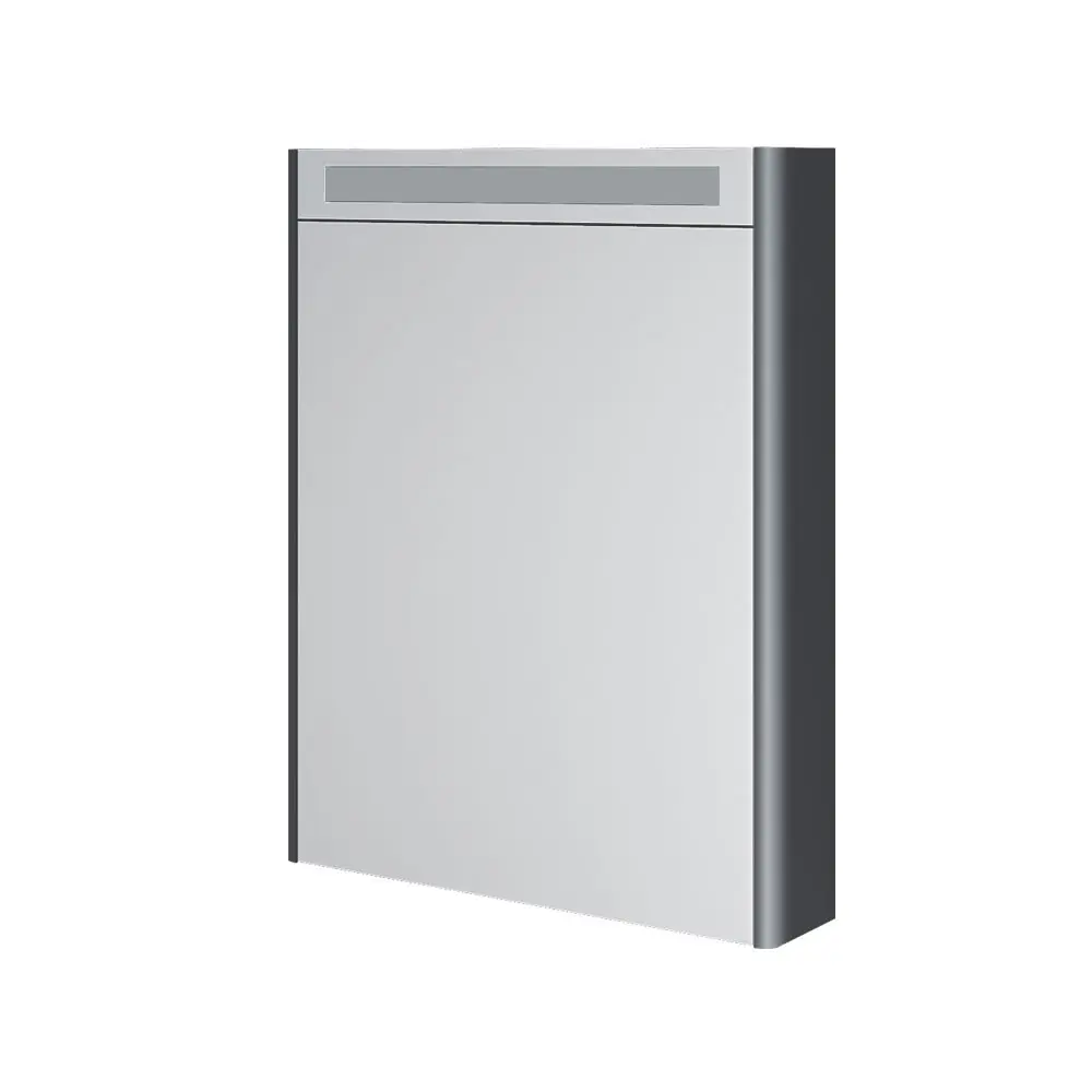 Mereo Siena, koupelnová galerka 64 cm, zrcadlová skříňka, antracit mat CN435GA
