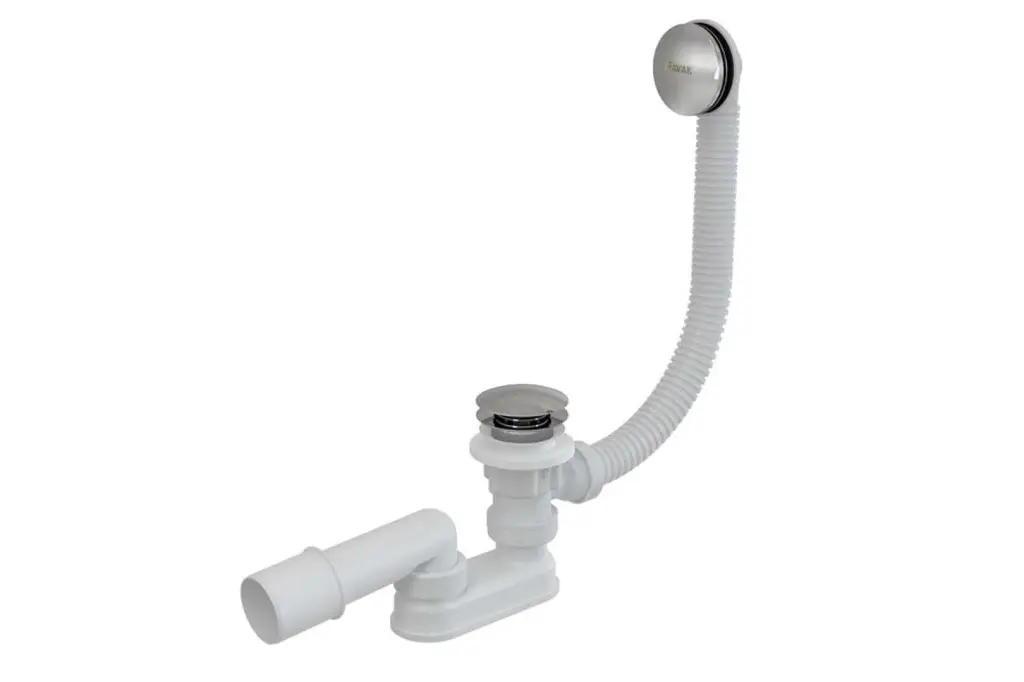 RAVAK Vanová odtoková a přepadová souprava, délka 570 mm, ClickClack, chrom X01377