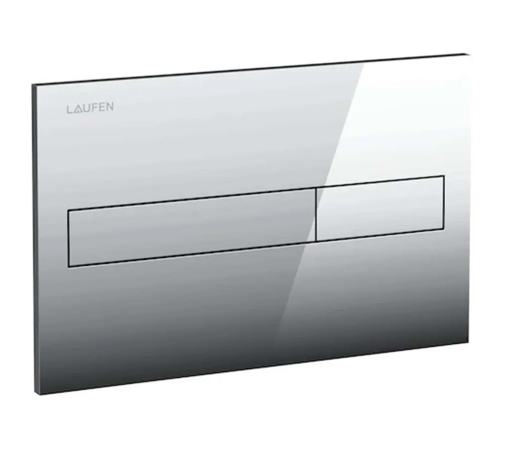 Laufen AW1 Dual Flush tlačítko ovládací lesklý chrom