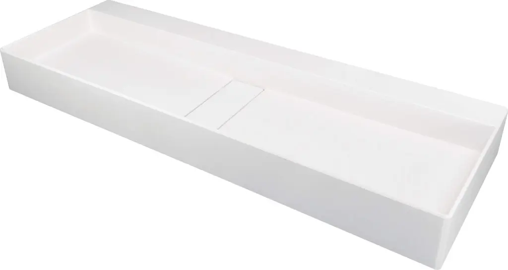 Deante Umyvadlo na desku Blur 100x40 cm - CQB AU1S, granit, alabastr