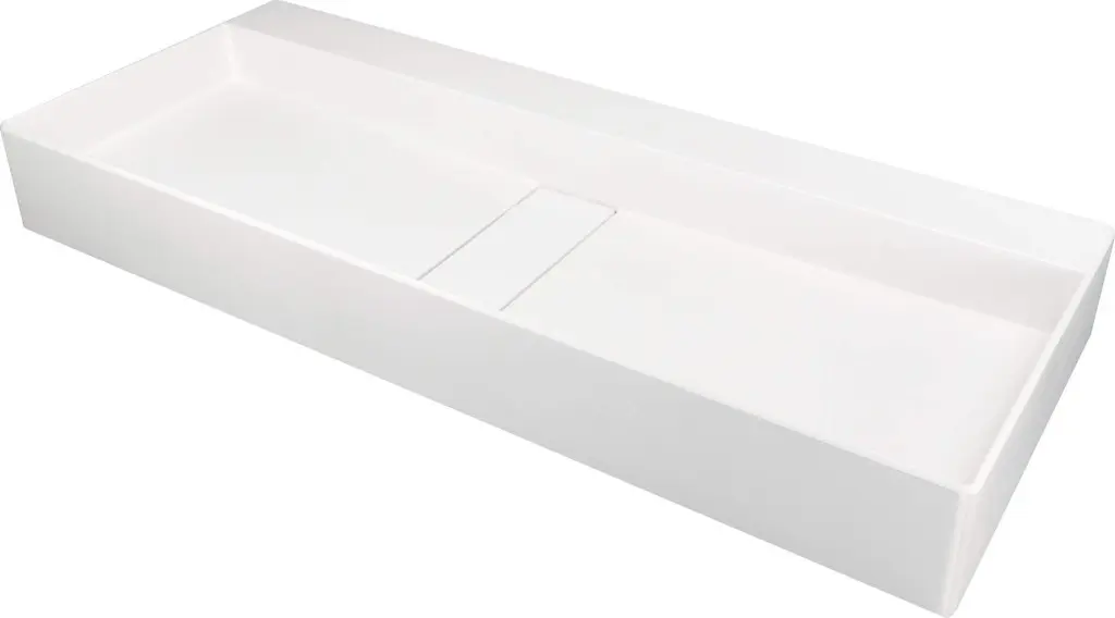 Deante Umyvadlo na desku Blur 80x40 cm - CQB AU8S, granit, alabastr