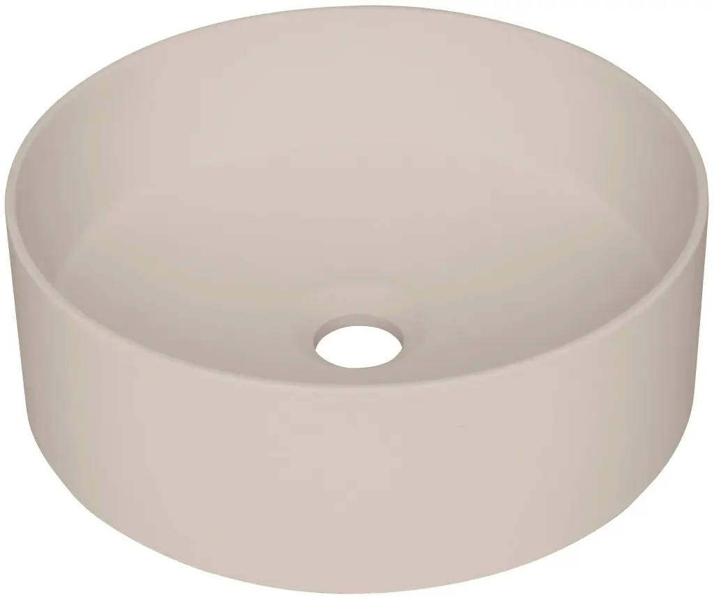 Deante Umyvadlo na desku Silia ø36 cm - CQS 5U4S, granit, béžové