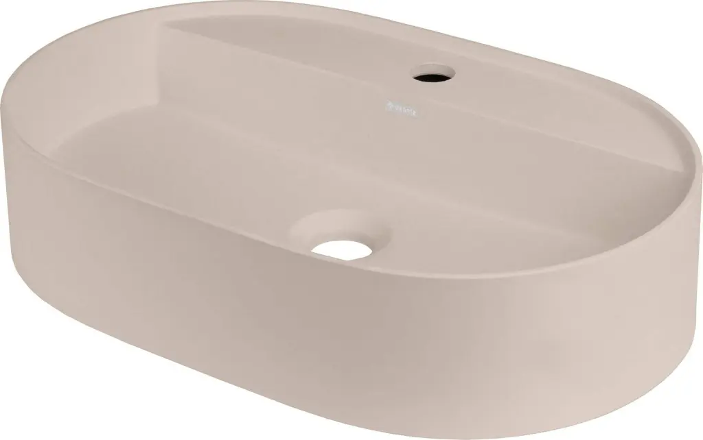 Deante Umyvadlo na desku Silia 55x35 cm - CQS 5U6B, granit, béžové
