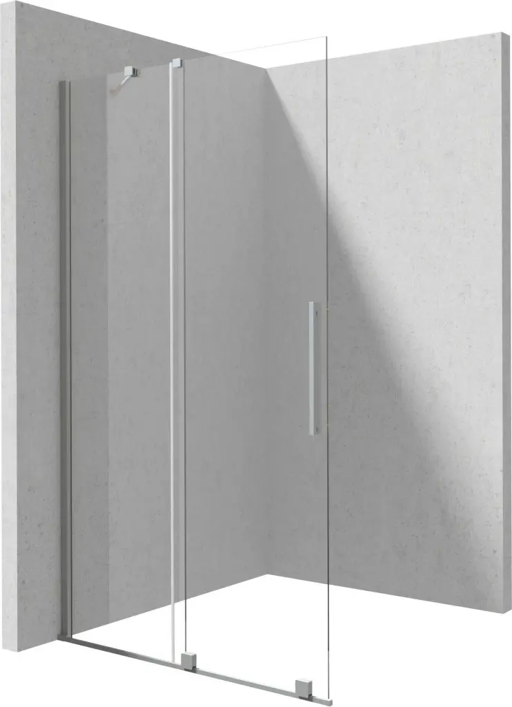DEANTE Sprchová stěna Prizma 1400, walk-in, 140 cm posuvná KTJ_F34R