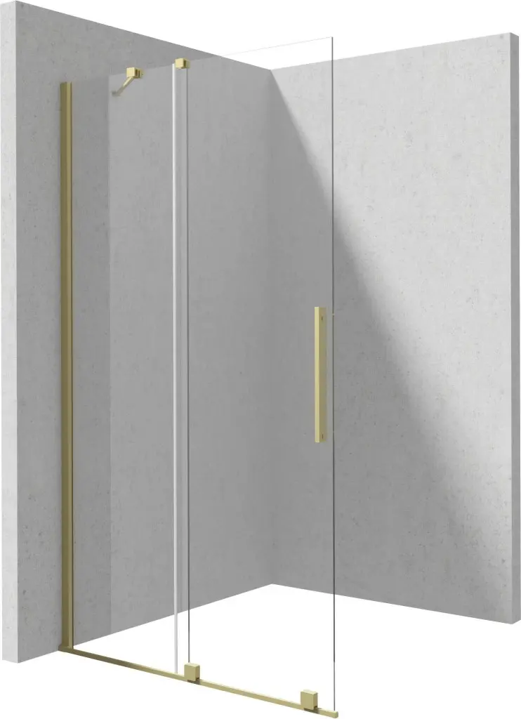 DEANTE Sprchová stěna Prizma 1400, walk-in, 140 cm posuvná KTJ_R34R