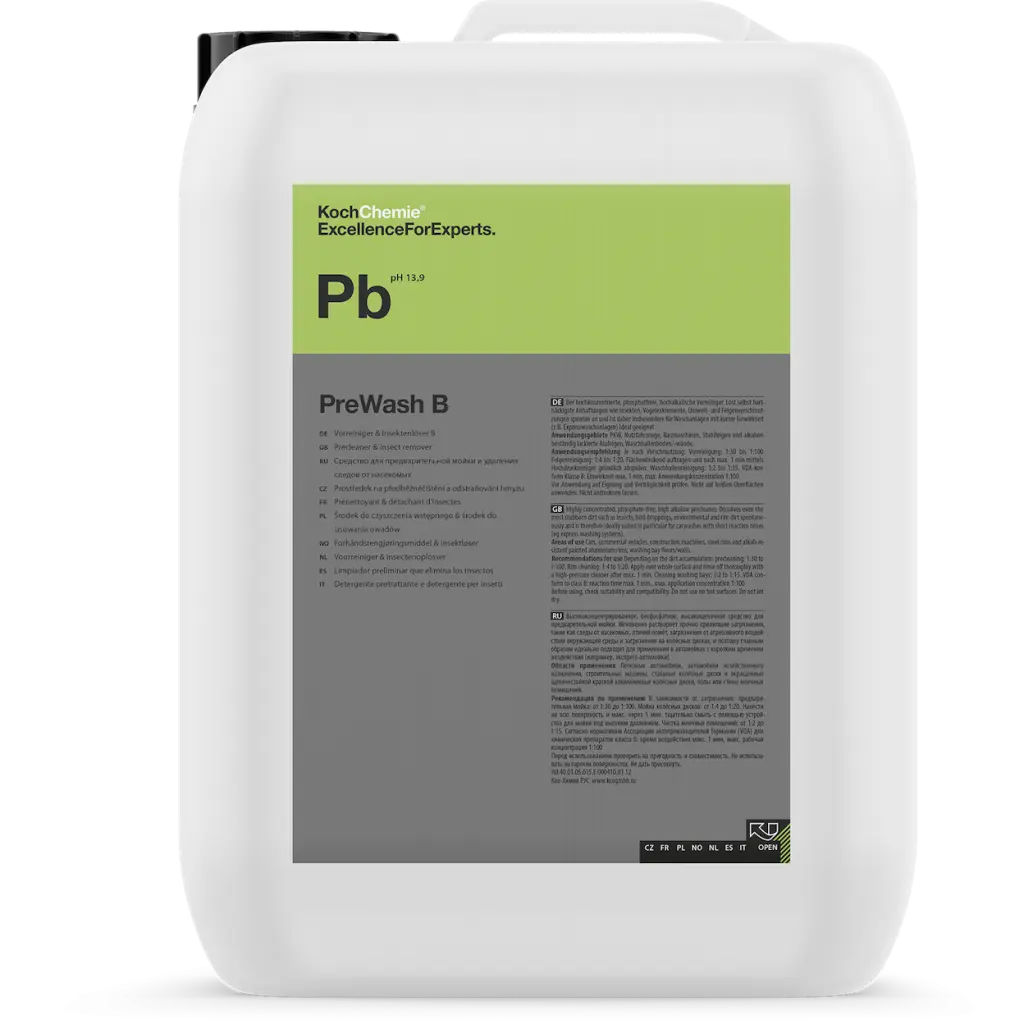 KOCH CHEMIE Odstraňovač hmyzu Koch Pb Prewash B á 11 kg EG4313011