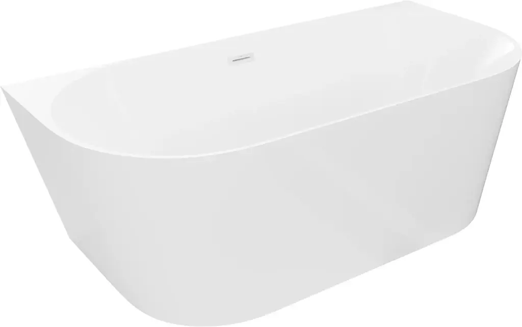 MEXEN OVAL SLIM volně stojící vana 170x80, bílá bez krytky přepadu a zátky 52661708000-SS