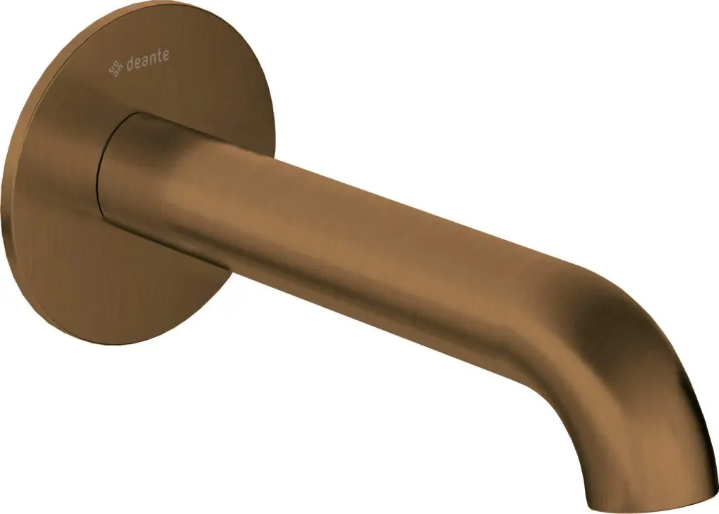 Deante Vanový/umyvadlový výtok Silia 160 mm - NQS C80K, kartáčovaná bronz