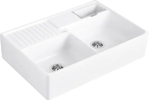 Keramický dřez Villeroy & Boch modulový, 632391R1 HL12, White Alpin 632391R1HL12
