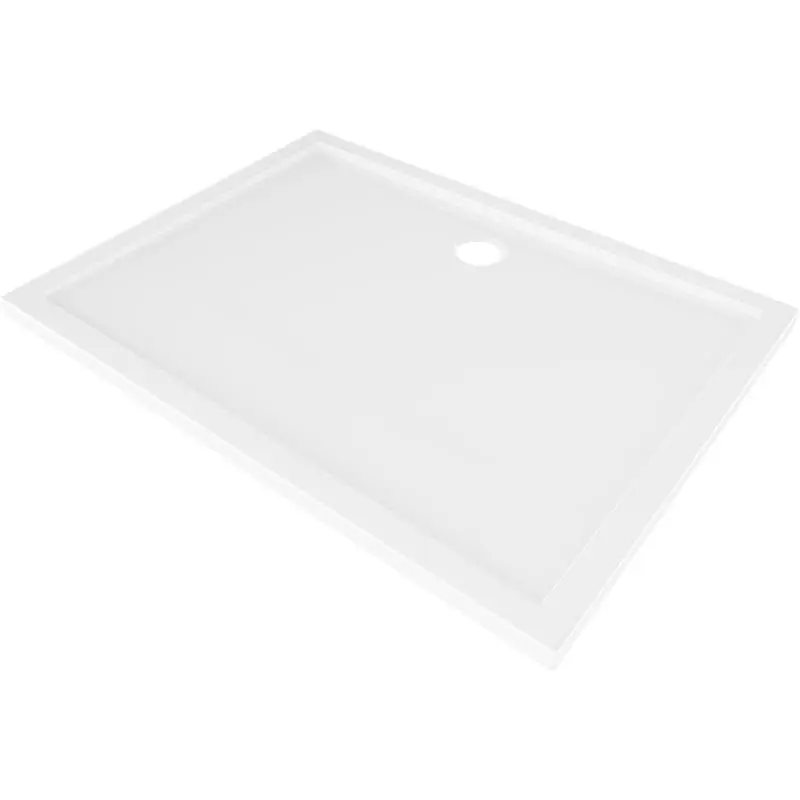 MEXEN Flow sprchová vanička obdélníková slim 80 x 110, bílá lesk 46R108011