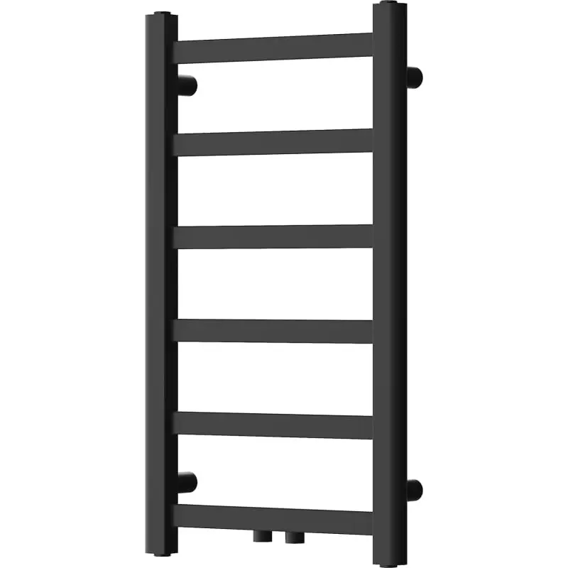 MEXEN Bolt otopný žebřík/radiátor 700 x 400 mm, 165 W, černá W126-0700-400-00-70