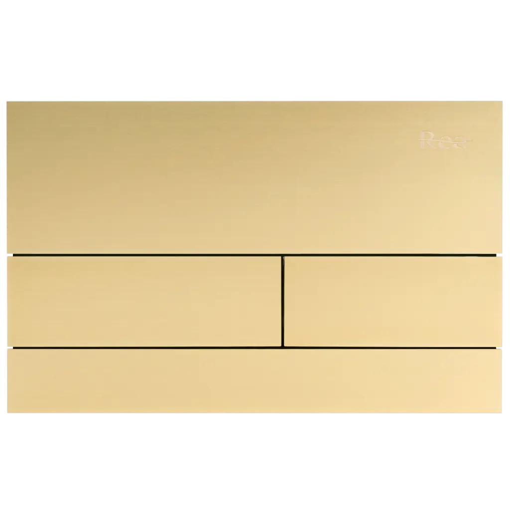 REA Tlačítko T Gold Brush REA-E0055
