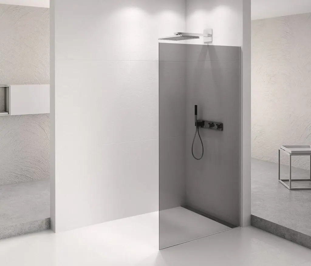 Polysan ARCHITEX CHROM sprchová zástěna 762mm, kouřové sklo