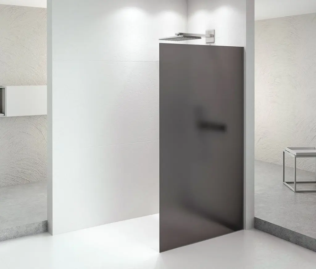 POLYSAN ARCHITEX CHROM sprchová zástěna 962, kouřové matné sklo AXC100SM