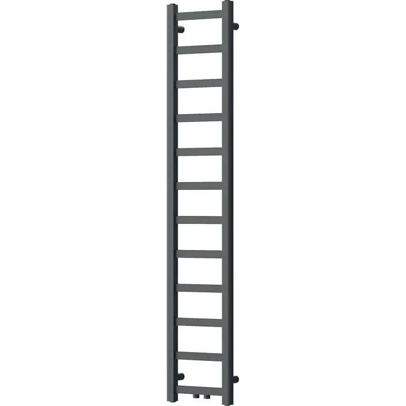 MEXEN Bolt otopný žebřík/radiátor 1500 x 300 mm, 295 W, antracit W126-1500-300-00-66