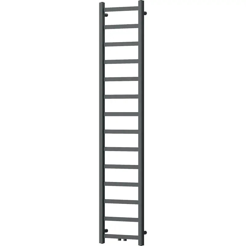 MEXEN Bolt otopný žebřík/radiátor 1800 x 400 mm, 406 W, antracit W126-1800-400-00-66