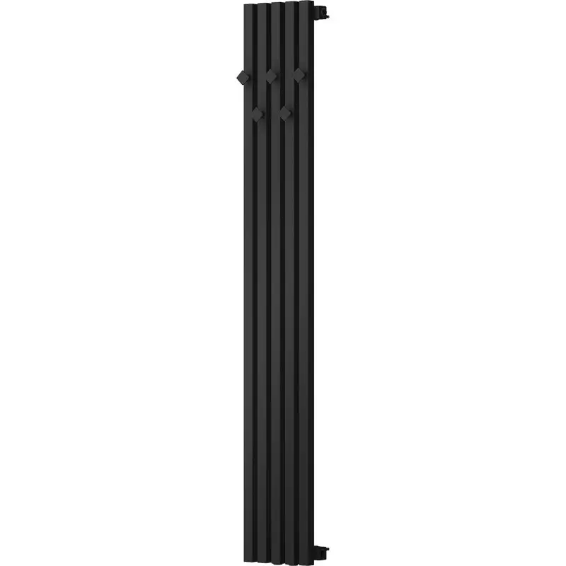 MEXEN Flux otopný žebřík/radiátor dekorativní 1500 x 240 mm, 450 W, černá W127-1500-240-00-70