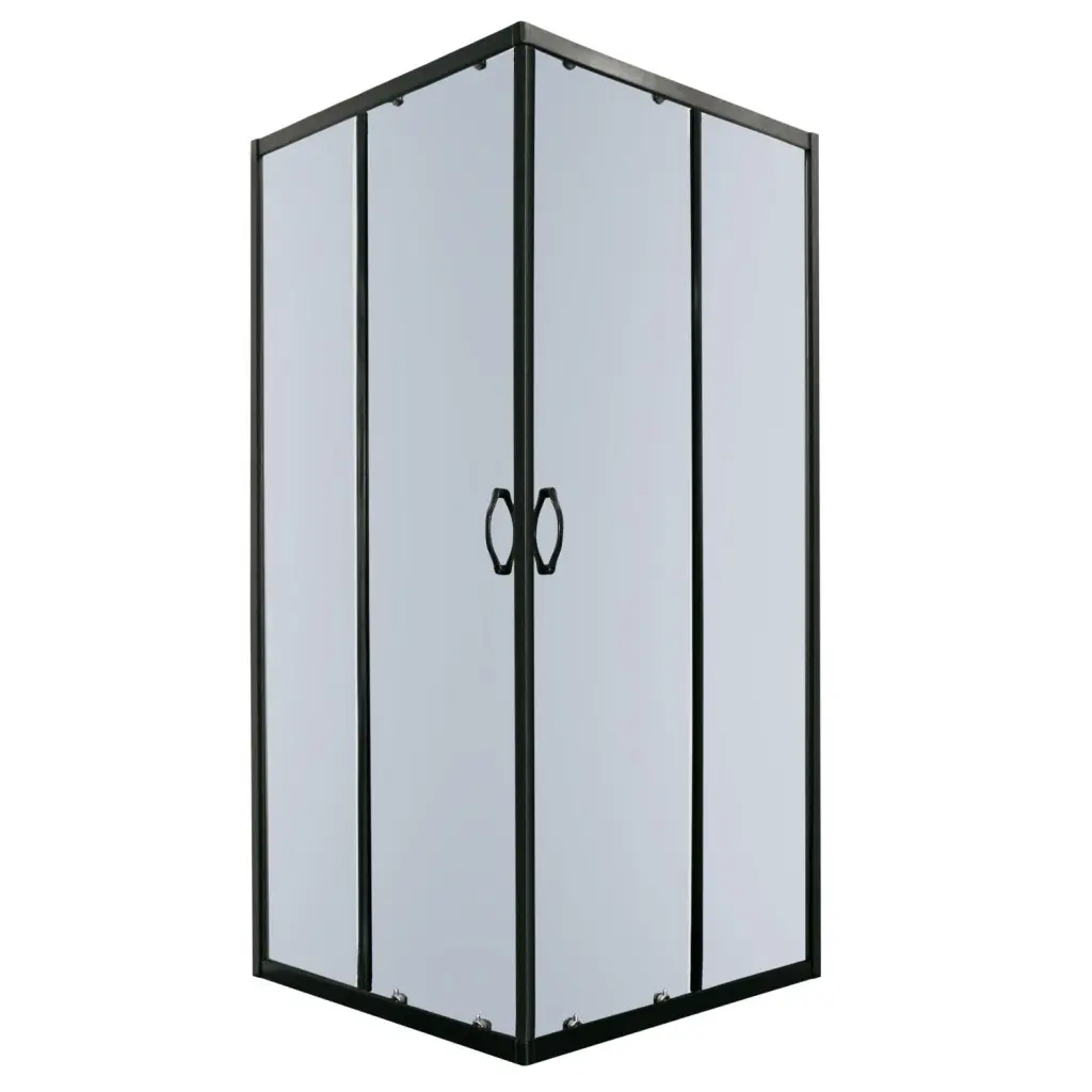 KERRA Sprchová kabina Tiara Square 90x90 čtvercová (černá) 5907548109392