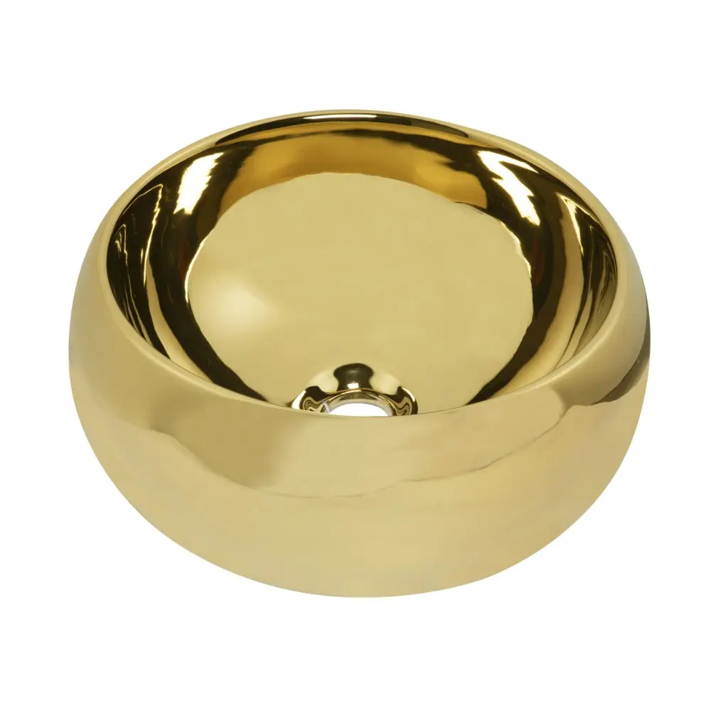 KERRA Umývadlo na desku KR-802 Gold (zlaté) 5907548115997