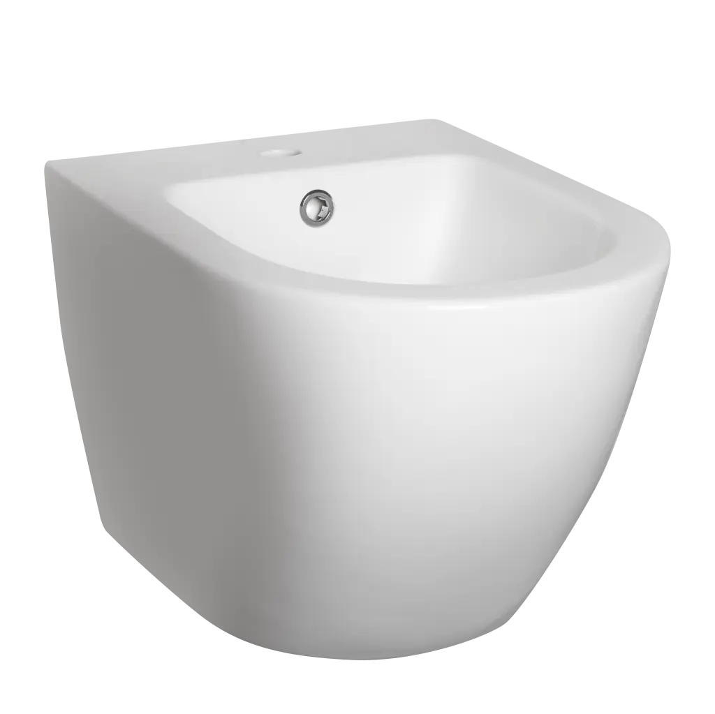KERRA Bidet závěsný Delos (bílé lesklé) 5907548117281