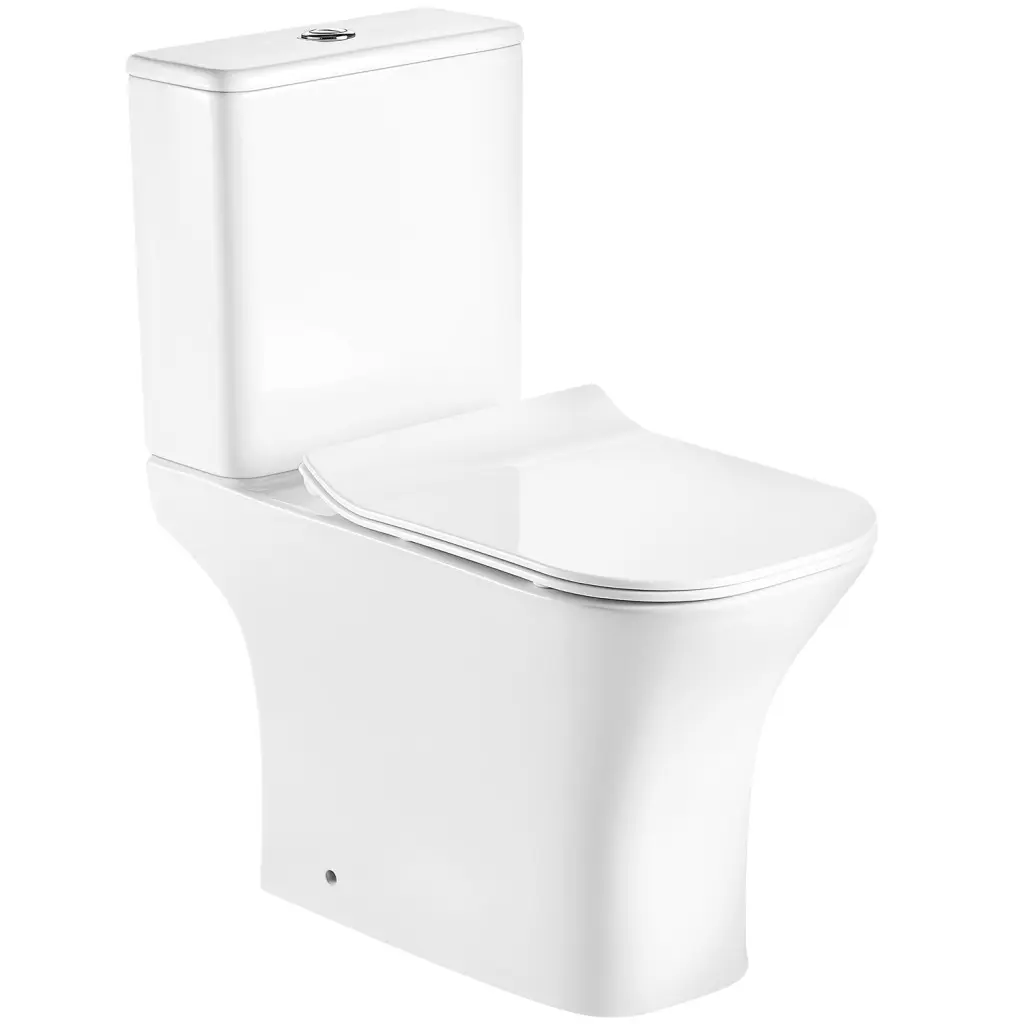 Novoterm WC kombi NV-Kamet se zadním odpadem a SoftClose sedátkem