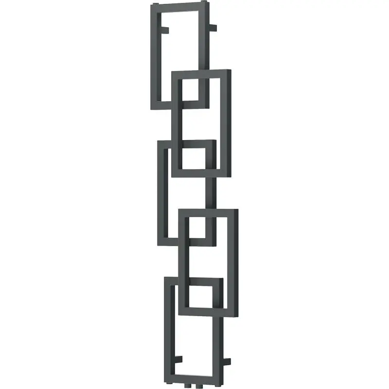 MEXEN Grid otopný žebřík/radiátor dekorativní 1360 x 390 mm, 349 W, antracit W215-1360-390-00-66