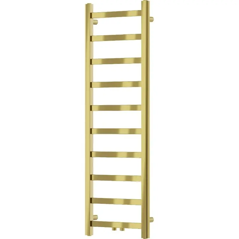 MEXEN Bolt otopný žebřík/radiátor 1200 x 400 mm, 220 W, zlatá W126-1200-400-00-50