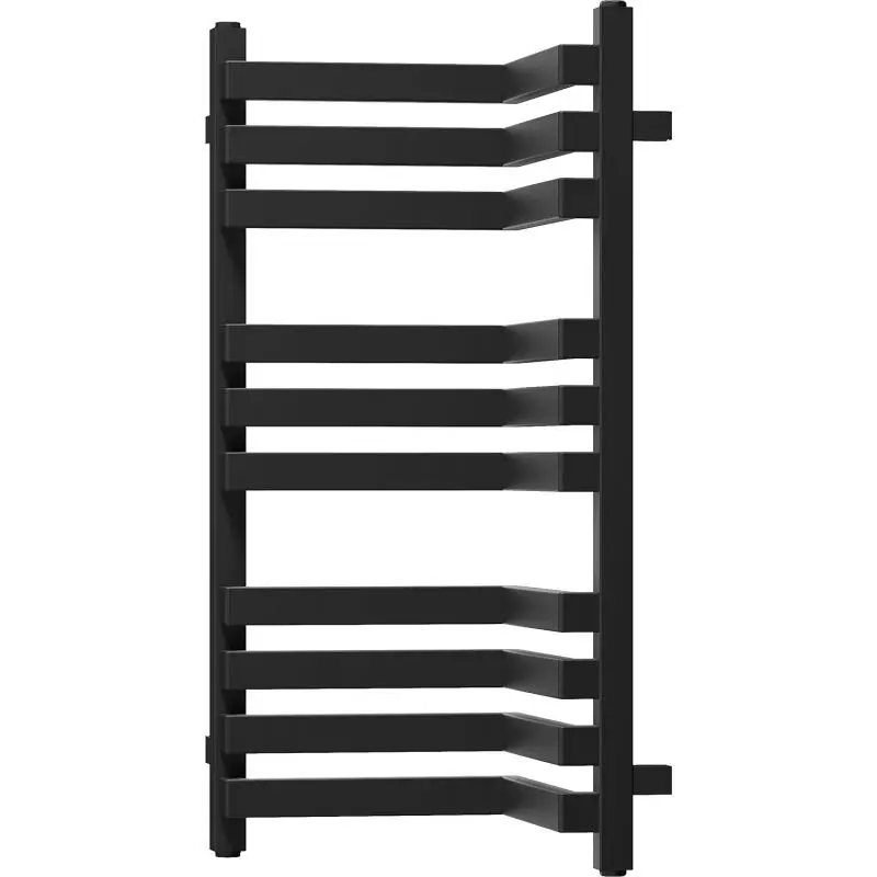 MEXEN Loop otopný žebřík/radiátor 750 x 375 mm, 413 W, černá W129-0750-350-00-70