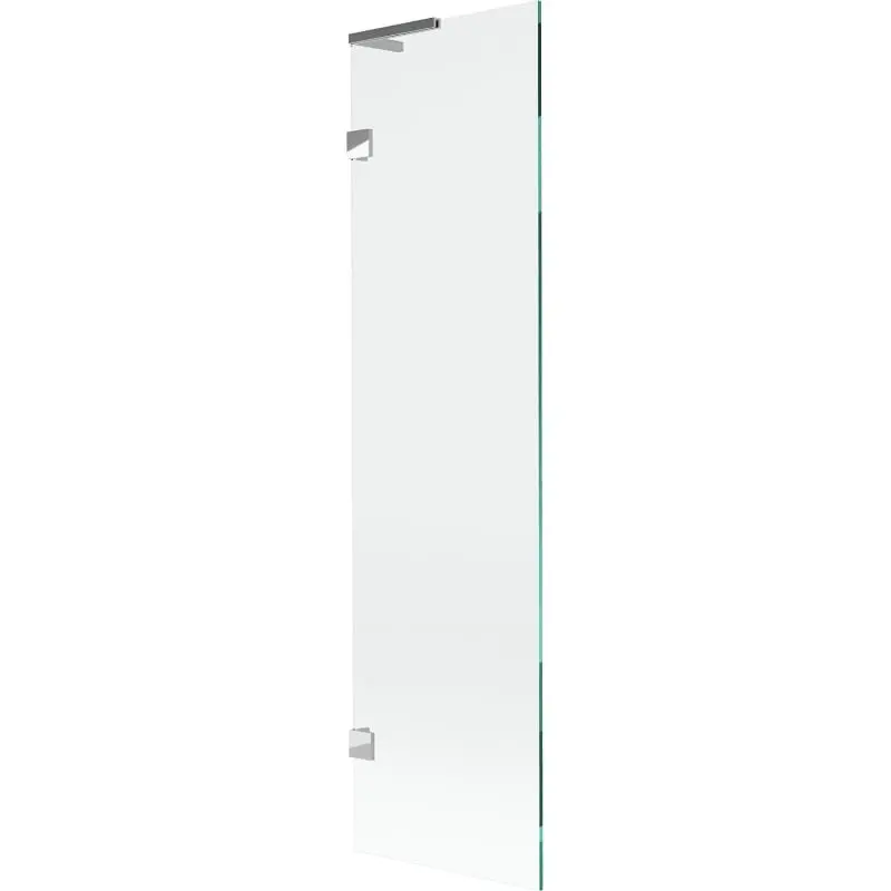 MEXEN/S Lunar L vanová zástěna FIX 50 x 150, transparent, chrom 897L-050-000-01-00