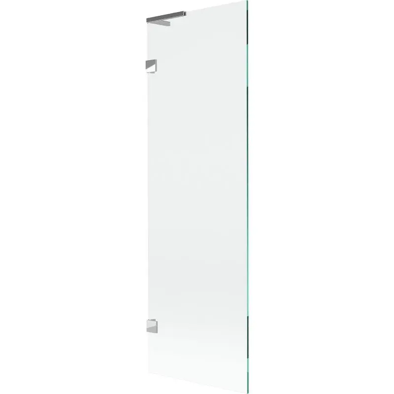 MEXEN/S Lunar L vanová zástěna FIX 60 x 150, transparent, chrom 897L-060-000-01-00