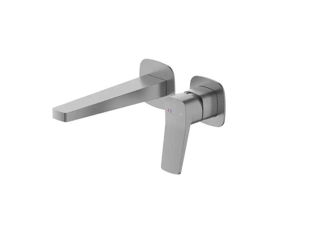 KFA Baterie Malaga, umyvadlová, podomítková, nástěnná, PVD gun metal grey 4529-810-61