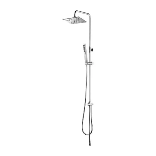 OMNIRES Micro S - Sprchový set bez baterie, 20x20 cm, 3 proudy, chrom SYSY-KCR